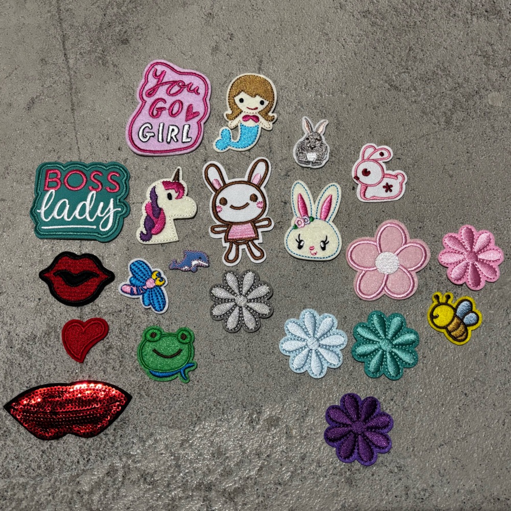 Iron on patches